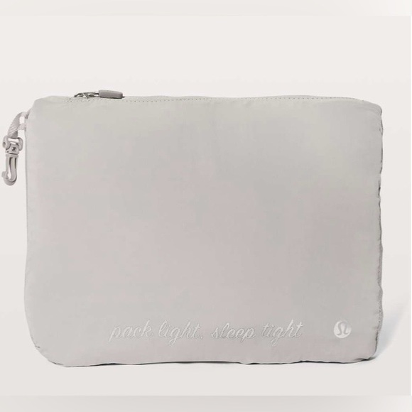 Lululemon Pack & Glyde Jacket / Dark Chrome Hooded Wind Water Resistant Jacket - Picture 5 of 13